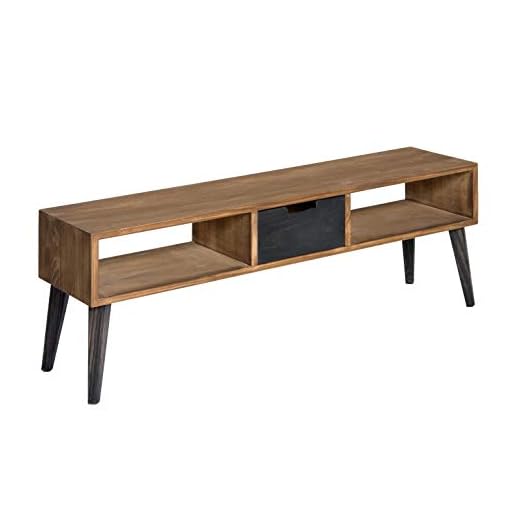 Trobal-Mueble DE TV Hada Cajon Central Color Negro