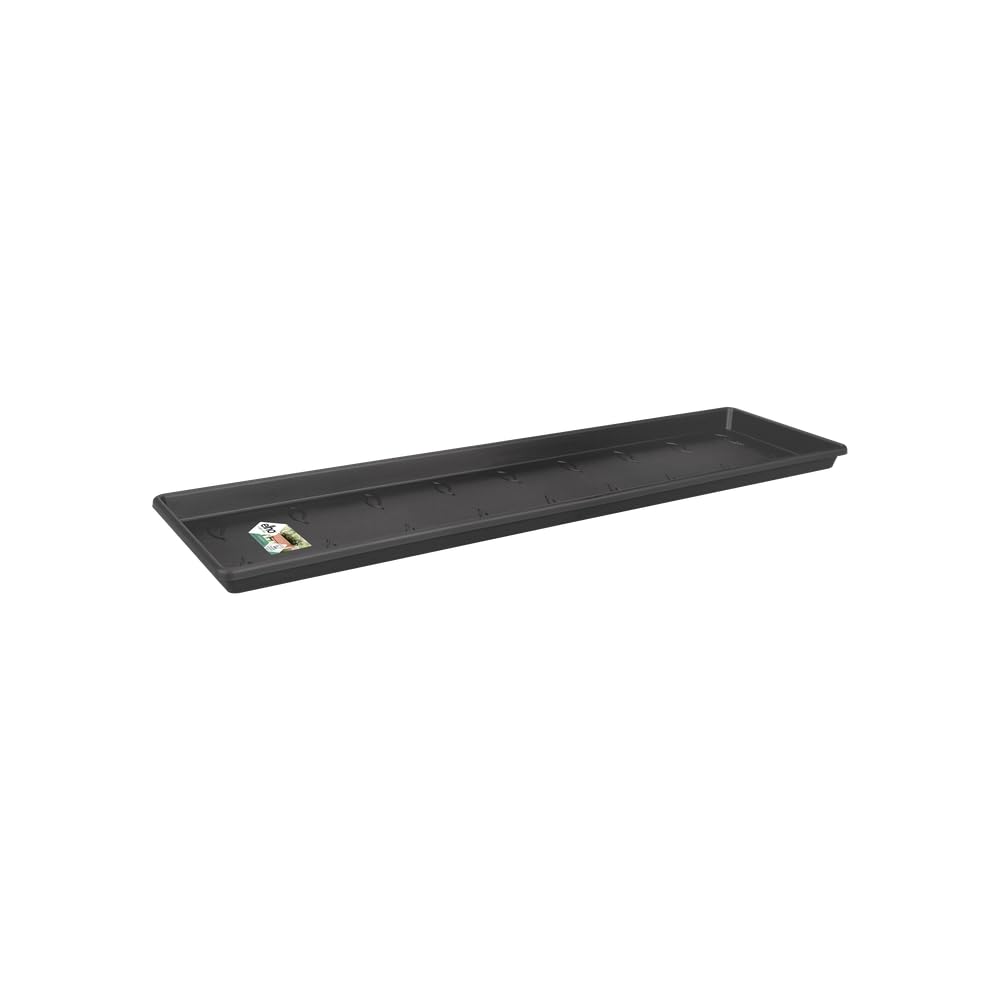 Elho Black Trough Saucer 60cm - PACK 10 NWT6908P