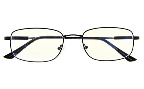 Image of CessBlu Computer Glasses Men Bendable Titanium Reading Eyeglasses Blue Light Filter