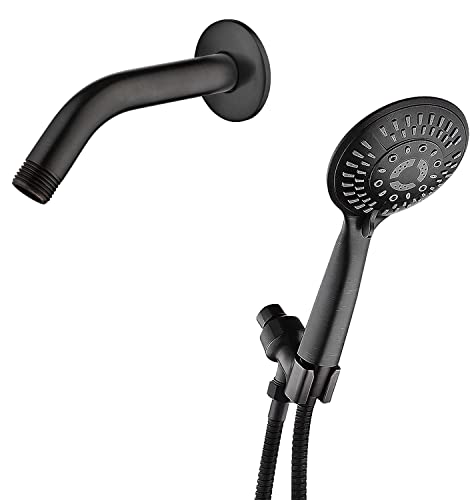 Regadera de mano BRIGHT SHOWERS con manguera 60 pulgadas miniatura 1