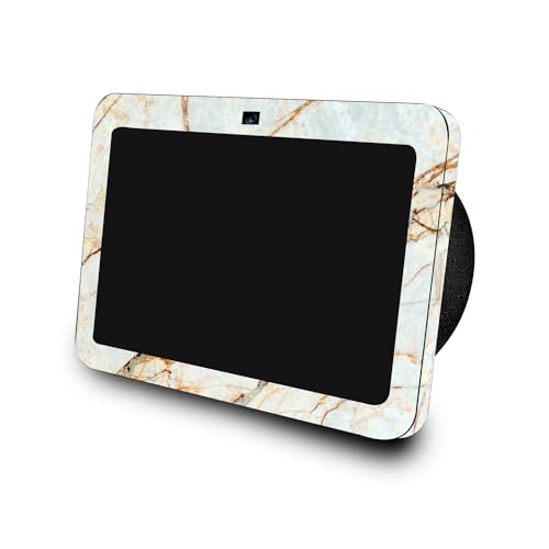 Image of Skin Compatible with Amazon Echo Show 8 (3rd Gen, 2023) - Antique Marble - Premium 3M Vinyl Protective Wrap Decal Cover - Easy to Apply, Crafted in The USA by MightySkins