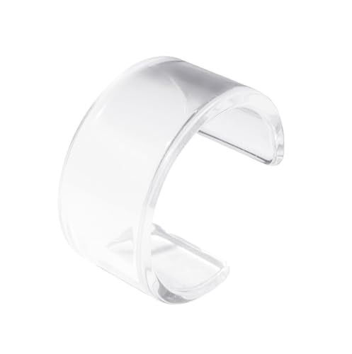 Pingyongchang Bangle Cuff Bracelets Chunky Bracelets for Women Colorful Irregular Resin Acetate Wristbands Retro Wide Geometric Transparent Bracelet Best Christmas Birthday Gifts