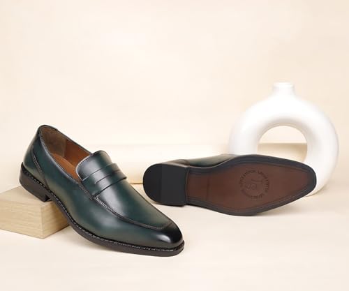 Image of LOUIS STITCH Formal Shoe for Men Shoes |Breathable Lining, Moccasins Style | Comfortable for Business, Casual, Parties (SX MC)