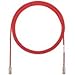 Panduit Cat.6 UTP Patch Network Cable - 5 ft Category 6 Network Cable for Network Device - First End: 1 x RJ-45 Network - Male - Second End: 1 x RJ-45 Network - Male - Patch Cable - Red - 1