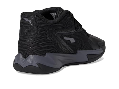 Image of PUMA Mens Dagger Basketball Shoes Puma Black /Galactic Gray 13 Medium