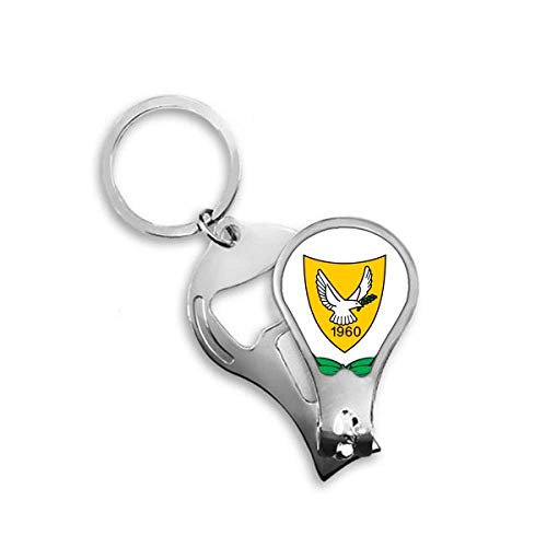 Coupe-ongles Chypre idée cadeau originale avec motif héraldique unique