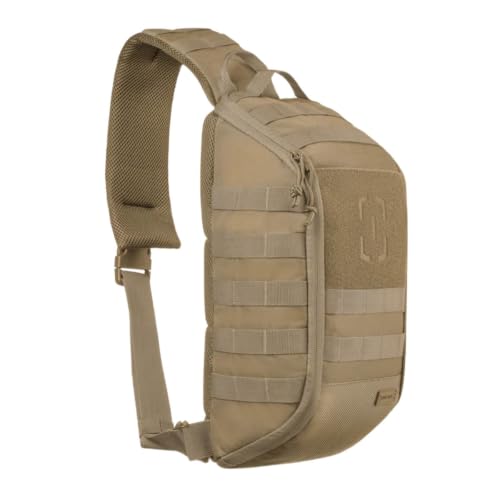 Bolsa de ombro Invictus Agility 2.0-10L Tático Ambidestro Transversal (Bege)