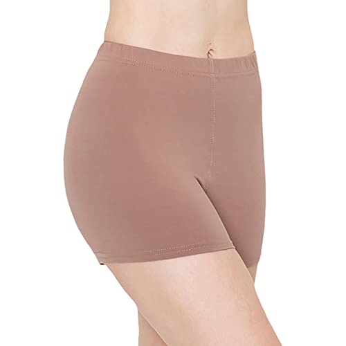 Image of ALWAYS Faux Leather Shorts - High Waist Active Stretch Yoga Short Pants for Women