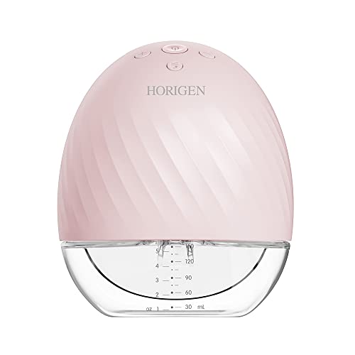 Image of Double Wearable Breast Pump for Breastfeeding with 17/21/25mm Silicone Flange, Electric Hands Free Wireless Silent Invisible in Bra Portable Breast Pump for Travel, Home