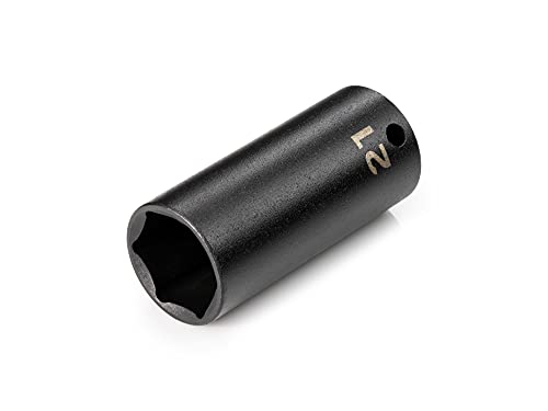 Image of TEKTON 3 /8 Inch Drive x 21 mm Deep 6-Point Impact Socket | SID13121