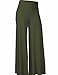 Produktbild Emma Damen Klassisch einfarbrig hohe Taille weite Palazzo Lounge Hose(AG,S)