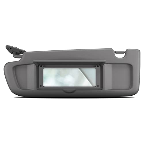 SAILEAD Left Driver Side Sun Visor Replacement Compatible with Honda Civic 83280-SNA-A01ZA 2006 2007 2008 2009 2010 2011 Sun Visor Assembly (Atlas Grey)