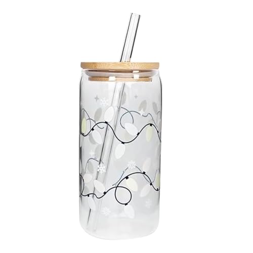 Vasos Cambiantes Con Tapa Y Pajitas - Vasos De Vidrio Que Cambian De Color | Botella Reutilizable De Vidrio Con Tapa Y Pajita Para Bebidas Chocolate Caliente Leche Café Helado Cerveza - Botella De Vid