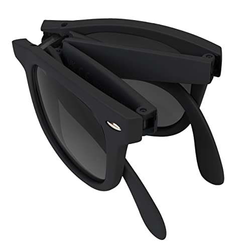 Lakeland Active Gafas de sol polarizadas plegables Camerton, matte black, Talla única