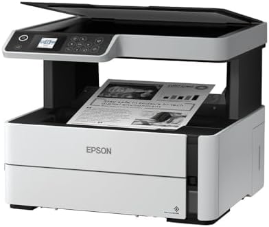 Epson EcoTank M2170 A4 Mono Çok Fonksiyonlu Yazıcı, Wi-Fi + Ethernet, Çift Taraflı, Siyah Beyaz, Tarayıcı + Fotokopi - Görsel 2