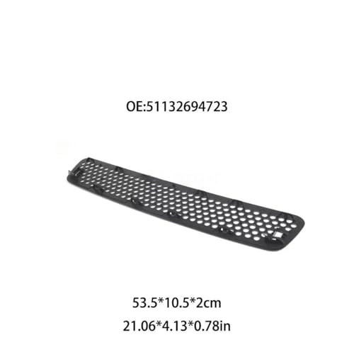Rejilla frontal E46 resistente con diseño de inserción precisa 6