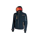 4 season U-Power UPO_FU187DBS Chaqueta (poliéster, spandex, talla S), Azul( Deep Blue)