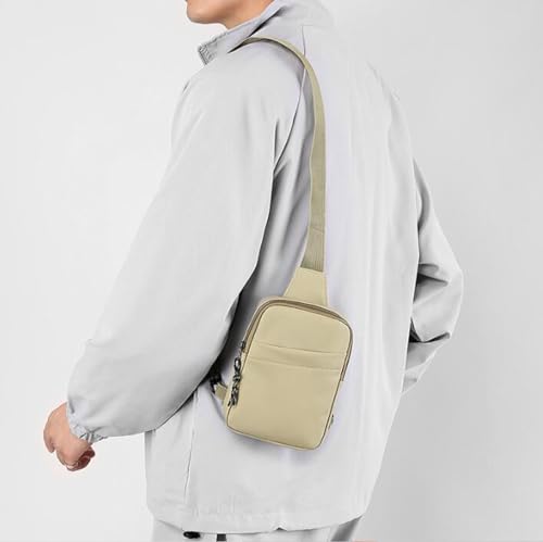 Wander Medium Anti Theft Travel Sling Bag Crossbody Bag, Waterproof Phone Chest Left or Right Shoulder Bag for Hiking4