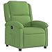 Poltrona Reclinabile Verde Chiaro in VellutoPoltrona reclinabile relax immagine