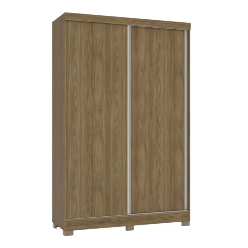 Guarda-roupa Solteiro Kappesberg 2 Portas de Correr Marrom