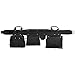 Hultafors Work Gear HT5652 Professional's Carpenter's Combo Apron, Heavy Duty Ballistic Polyester Tool Belt, Gusset-Style Front Pockets, Zippered Pockets, 2 Hammer Loops, Tape Clip Holder