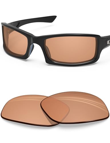 Image of BLAZERBUCK Polycarbonate Replacement Lenses for Oakley Fives Squared(4+1) OO9238 - Coffee