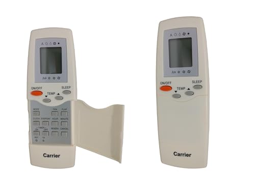 Image of Ac Remote Control Compatible For Carrier Ac Remote /Carrier Split Ac Remote /Carrier Window Ac Remote (Model 8), White