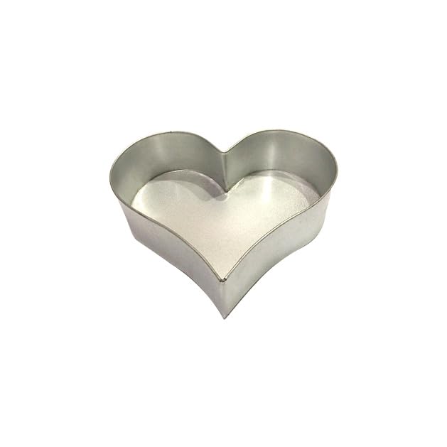 EUROTINS Single Heart Birthday Wedding Anniversary Cake Tin Mould Pan 8"