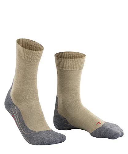 FALKE Men's TK5 Wander Hiking Socks, Crew Length, Light Padding, Athletic Sock, Breathable Quick Dry, Merino Wool, 1 Pair4