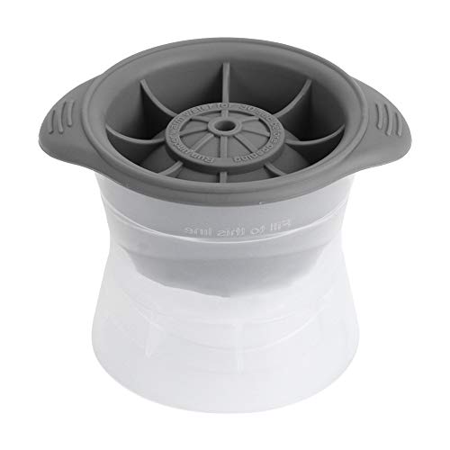 Molde redondo de silicona para hielo, grado alimenticio miniatura 1