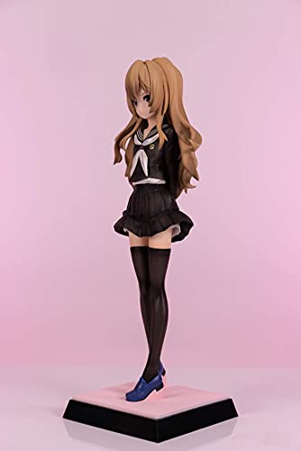 25CM Limited Edition Aisaka Taiga Anime Figure Toys Toradora Aisaka Taiga Uniforms Pretty Girl PVC Action Figure Toys Tiger and Dragon Model Doll Collectibles Decorations Gift