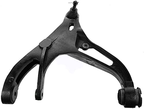 Image of Detroit Axle - 4WD Front End Control Arms Kit for 02-05 Dodge Ram 1500, 2 Lower Control Arms w /Ball Joint 2 Outer Tie Rod Ends 2002 2003 2004 2005 Replacement - 4pc Set