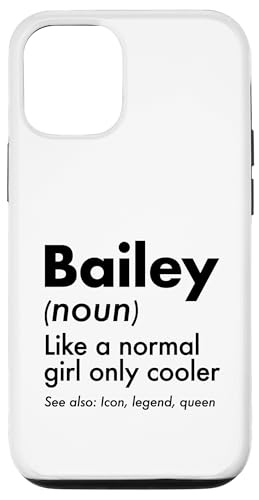Bailey Like A Normal Girl Only Cooler Queen ���O �X�}�z�P�[�X iPhone 12/12 Pro �p