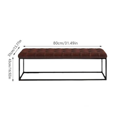 Taburete moderno de madera maciza para mesita de noche y cama 4
