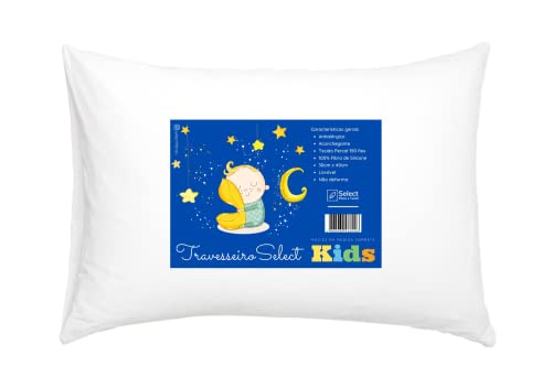Travesseiro TRP Imports Select Kids Macio Infantil Bebê Antialérg...