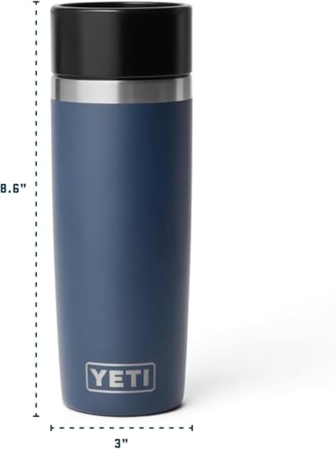 Image of YETI Rambler 16 oz Travel Bottle, Stainless Steel, Vacuum Insulated with Leakproof Commuter Cap, Royal Blue