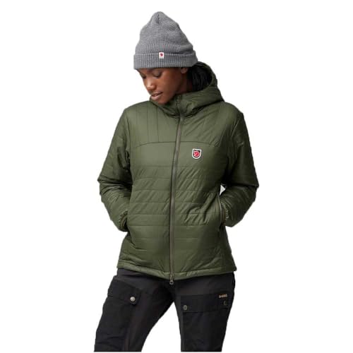 Fjällräven Damen Expedition X-lätt Hoodie Jacke, Deep Forest, M