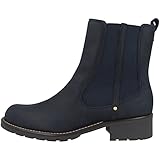 Clarks Girl's Orinoco Club Short Shaft Boots, Blue Navy Nubuck, 3 UK