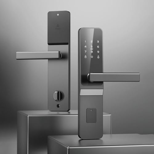 Smart Lock, serratura elettronica a T Tlock con password, antifurto, blocco tastiera, per hotel, appartamento, ufficio, casa (modello antifurto) (modello elettronico)