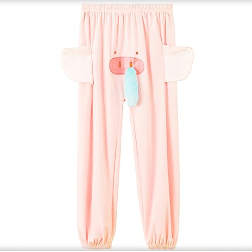 Elephant Pants for Kids Boys Girls Funny Thin Fleece Pants Unisex Elastic Waist Cute Casual Pants with Cartoon Ears3
