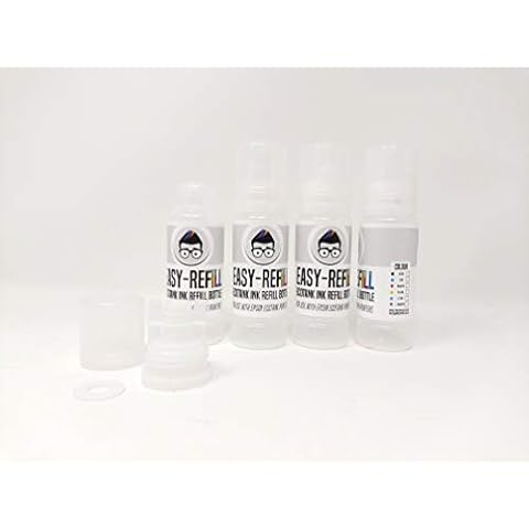 Ink Experts Easy Refill Bottle Compatible with Epson Ecotank Printers (Empty) Cover