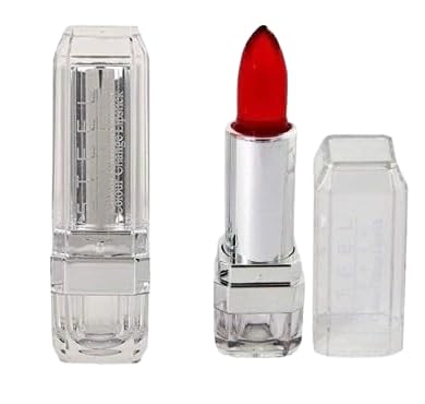 Jelly Pop fruity gel lipstick| Moisturising | Transparent Glossy Finish | Gives a Natural Colour | Colour Change Shimmery Gel Lipstick Lightweight (red)-image-42