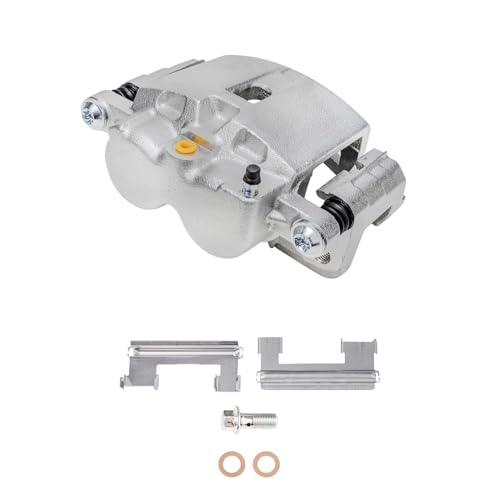 Image of Detroit Axle - 2pc Rear Brake Calipers w /Bracket for Chevrolet Silverado | GMC Sierra 01-03 /05-06 1500HD 99-04 2500 01-10 2500 HD 05-06 3500 07-10 3500 HD, 00-13 Yukon XL Suburban 03-09 Hummer H2