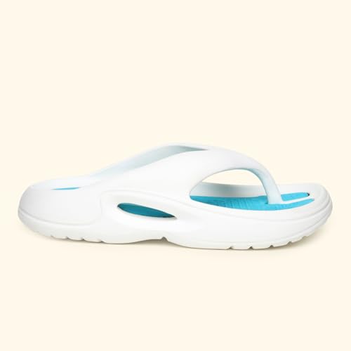 Image of YOHO Sponge Flip Flops for Men | Orthopedic Slippers & Mild Acupressure | Waterproof Monsoon Footwear | Dual Tone EVA Footbed