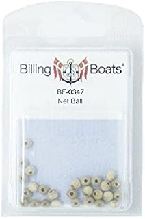 Billing Boats Wooden Net Ball 5mm 25 Pack