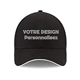【Cadeaux Personnalisés】Un cadeau spécial pour toutes les occasions et fêtes. Personnalisez cette casquette de baseball avec une photo de vos proches, un logo, le nom de votre équipe ou un message amusant. C’est un cadeau significatif pour les amis, les amoureux, papa, les parents ou même vous-même. Que vous préfériez une casquette noire homme ou une casquette homme été, cela fera plaisir à coup sûr !