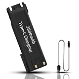 BAOFENG UV-82HP Battery Extended 3800mAh USB-C Charger Repleacement BL-8 Li-ion Battery for Ham Radio Compatible with UV-82 UV-82L UV-82C