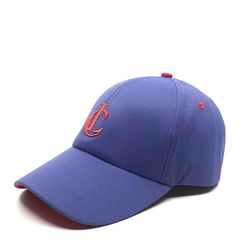 Casquette LC violette au design bicolore unique et visière protectrice