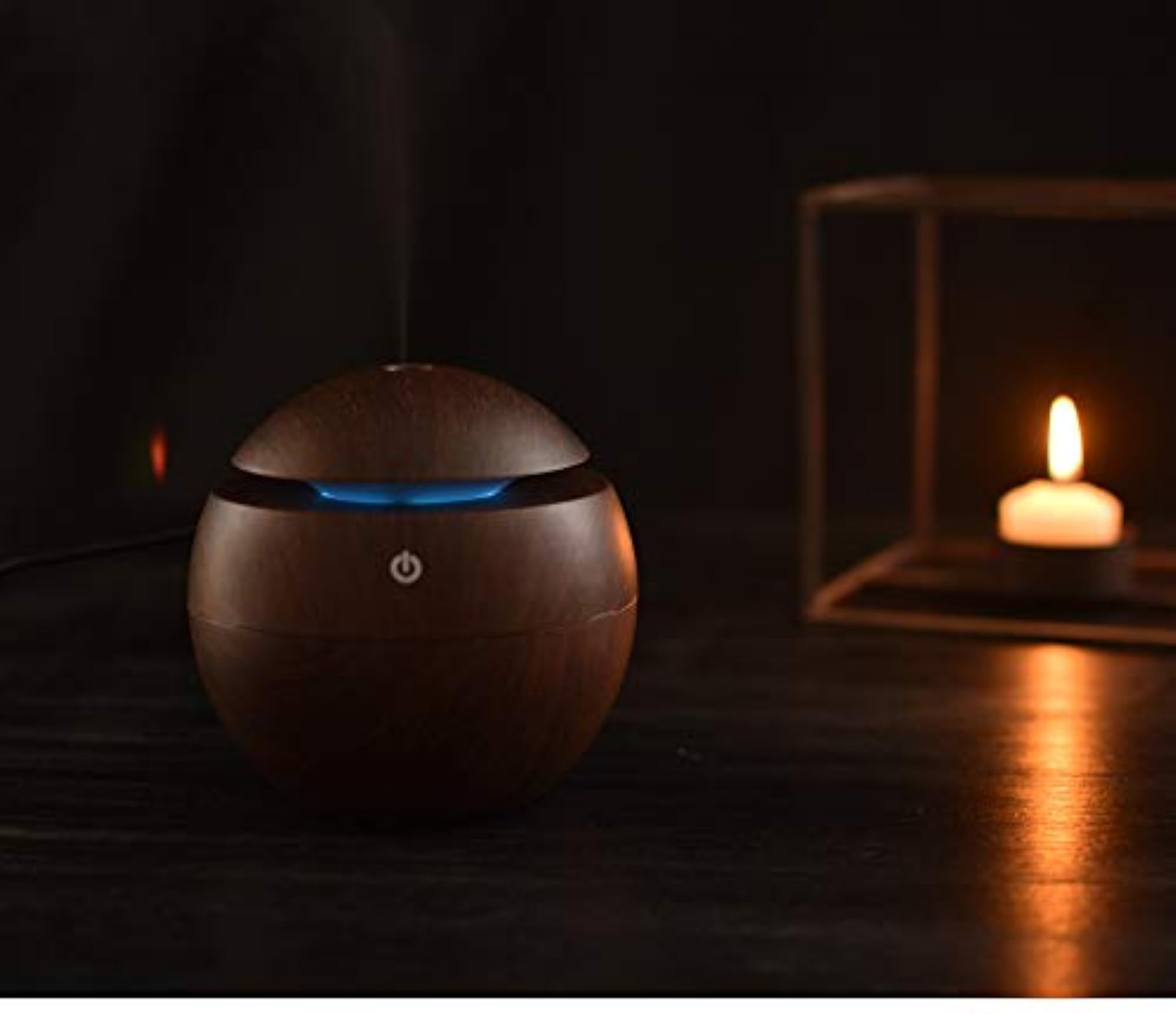 Ultrasonic Cool Mist Air Humidifier Essential Oil Diffuser Combo