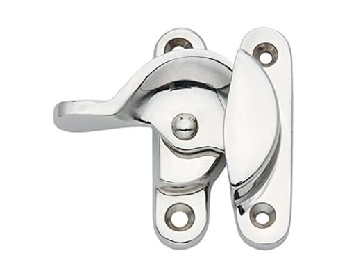 Sash Fitch Fastener in Chrome Polish by EUROART